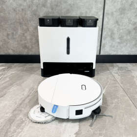 PS5Lux  10in1 WetDry Robot VacMop  Window Cleaning Robot 25000Pa  6nozzles  edge cleaning 220-minute runtime 300 floor-cleaning capacity, 48W pow (PS5Lux: PS5Luxw)